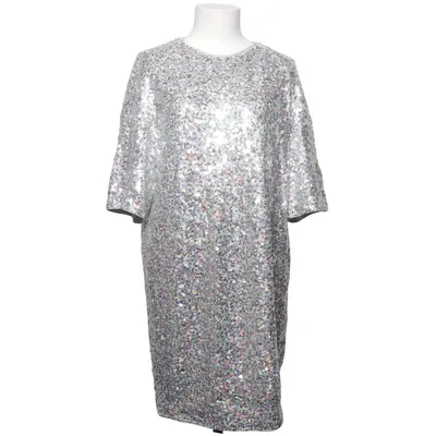 Cocktailjurk (Zilver) van Essentiel Antwerp Elastaan, Polybutyleen, Gerecycled polyester