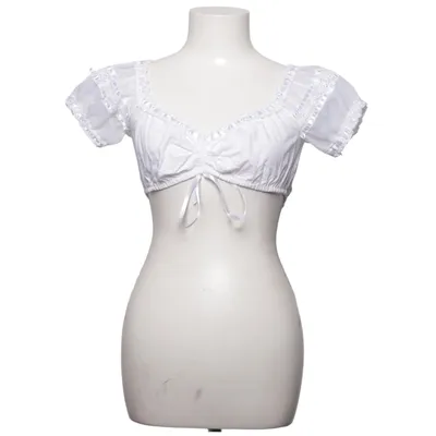 Dirndl blouse (Wit) van Krüger Madl Katoen, Polyester