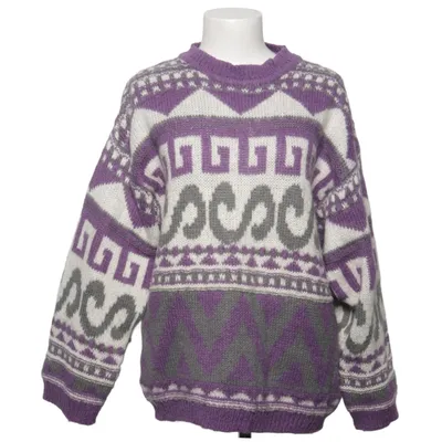 Pull-over (Violet, Gris, Blanc) de Together Acrylique, Mohair