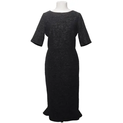 Jurk (Grijs, Zwart, Zilver) van Collectif Vintage Polyester