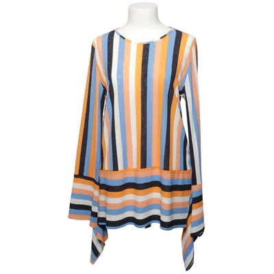Tuniek (Blauw, Oranje, Meerkleurig) van Zara Woman Collection Elastaan, Polyester