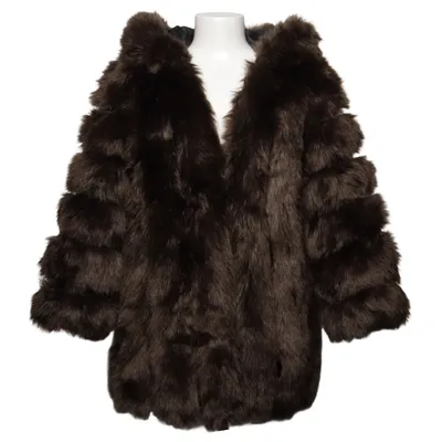 Coat (Brown) from Borninstockholm Acrylic