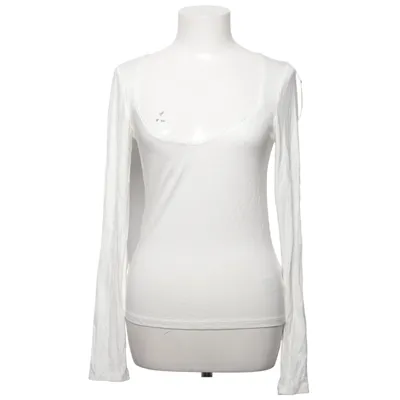 Top (Wit) van NLY Elastaan, Viscose