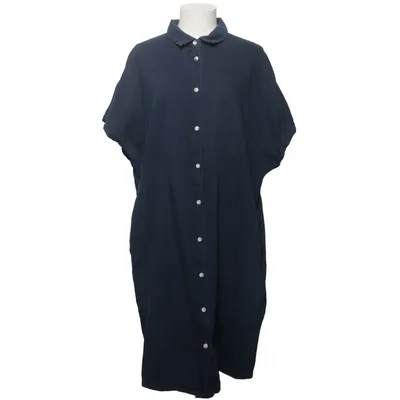 Denim jurk (Blauw) van Monki Katoen