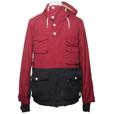 Ski jacket (Red, Black) from Colour Wear Polyamide, Polyester