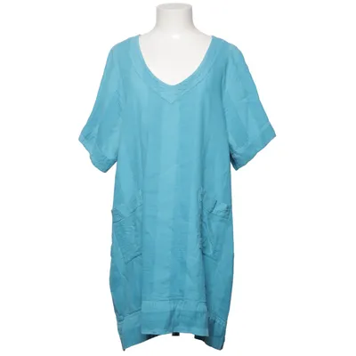 Klänning (Blå) från Uno Danmark Bomull, Linne