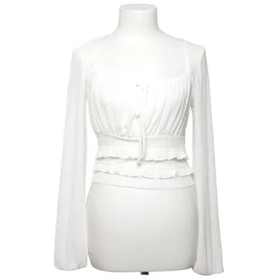 Crop top (Wit) van NLY Trend