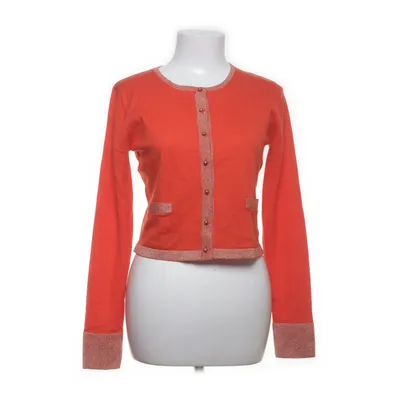 Cardigan (Oranje) van Caroline Biss Kasjmier, Katoen, Metallvezel, Wol