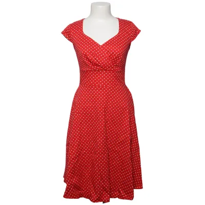 Jurk (Rood, Wit) van Bbonlinedress Katoen, Elastaan