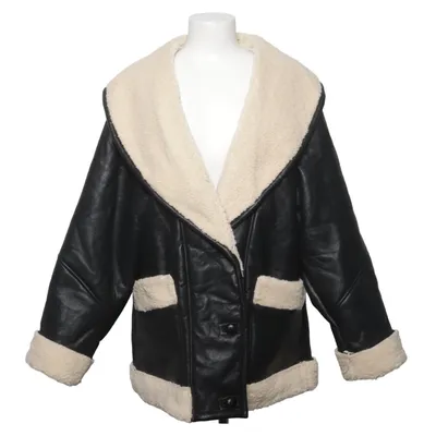 Shearling jacket (Black, Beige) from Glamorous Polyester