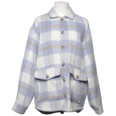 Överskjorta (Blå, Vit, Brun) från Junkyard Polyester, Ull