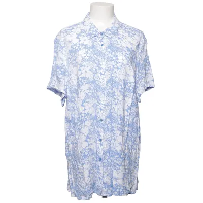 Chemise à manches courtes (Bleu, Blanc) de BPC Bonprix Collection Viscose