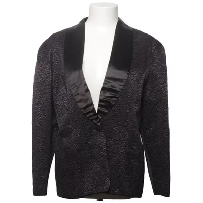 Blazer (Zwart) van Bk Acetaat, Katoen