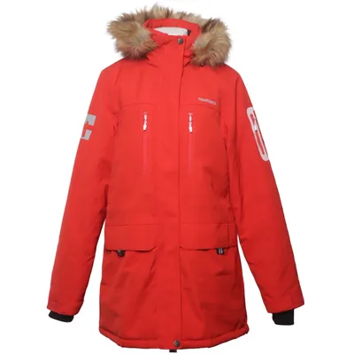Parka (Rød) fra True North Polyester