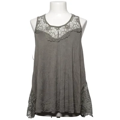 Tanktop (Grijs) van Truly Mine Elastaan, Viscose