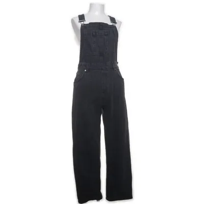 Hängselbyxor (Grå) från H&M Bomull