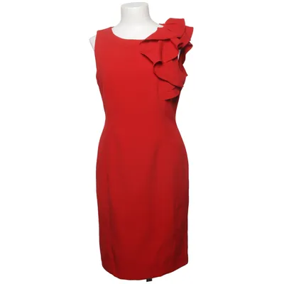 Robe (Rouge) de Calvin Klein Élasthane, Polyester, Viscose