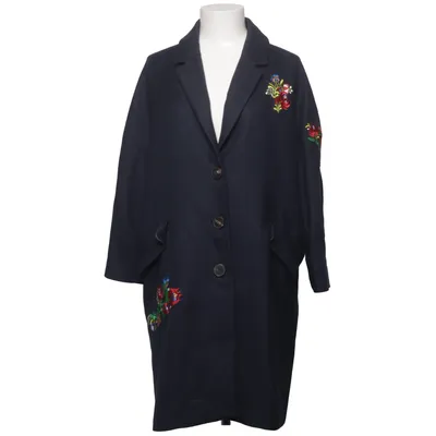 Jas (Blauw, Meerkleurig) van Zara Woman Viscose