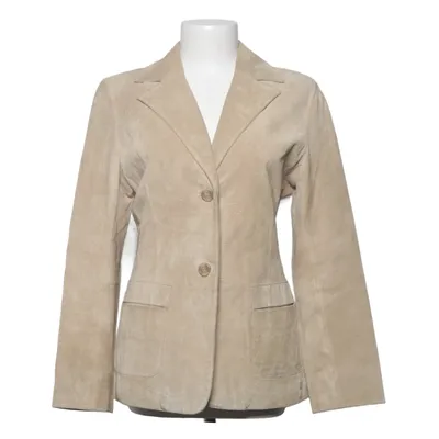 Blazer en cuir (Beige) de Saki Cuir, Polyester