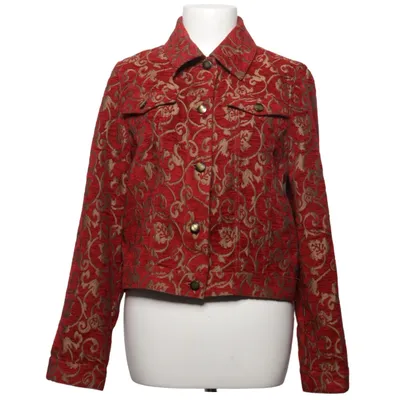 Overshirt (Rood, Goud) van SAND Basic Acetaat, Acryl, Polyester