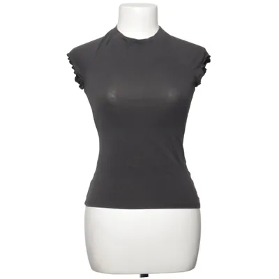 T-shirt (Grijs) van Weekday Katoen, Elastaan