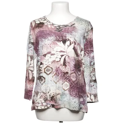 Lange mouwen shirt (Lila, Wit, Meerkleurig) van Kriss Elastaan, Viscose
