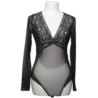 Body (Zwart) van Ella.M Elastaan, Polyamide