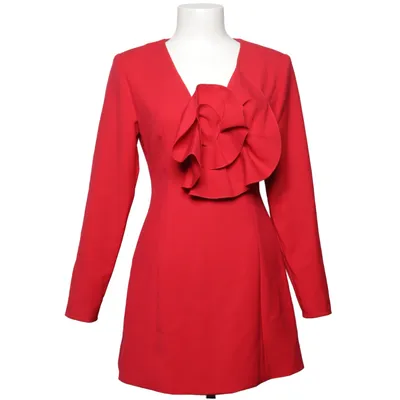 Kjole (Rød) fra Sheila Elastan, Polyester, Viscose