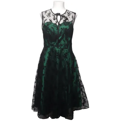 Cocktail dress (Green, Black) from Voodoo Vixen Elastane, Polyamide, Polyester