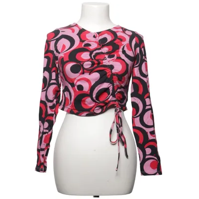 Crop top (Zwart, Roze, Meerkleurig) van Glamorous Care Elastaan, Gerecycled katoen