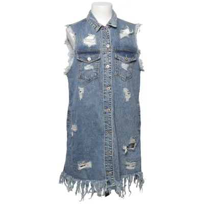 Gilet en jean (Bleu) de Dilvin