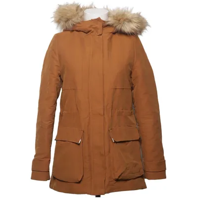 Parkas (Brun) från Zara Trafaluc Outerwear Collection Bomull, Polyamid