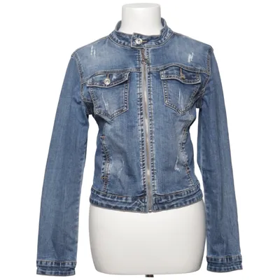 Denimjakke (Blå) fra Re-Dress Bomuld, Elastan