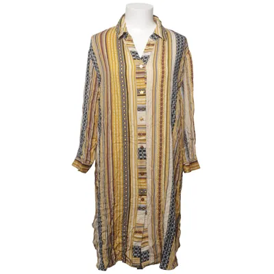 Skjortklänning (Gul, Brun, Svart) från Mongul Viskos