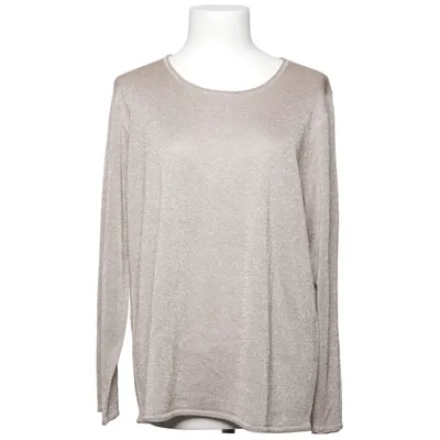 Sweater (Beige) fra Uta Raasch Metallfiber, Polyester, Viscose