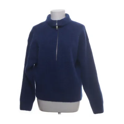 Fleece trui (Blauw) van The Kooples Alpacawol, Elastaan, Merinowol, Polyamide