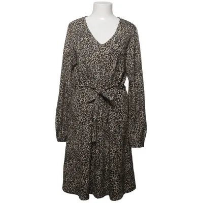 Jurk (Bruin, Zwart, Beige) van Geisha Elastaan, Polyester, Viscose