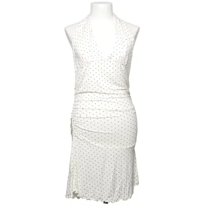 Halternek jurk (Wit, Zwart) van Cropp Elastaan, Viscose
