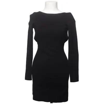 Robe (Noir) de La Maille Sézane Coton, Élasthane, Laine de mouton, Polyamide
