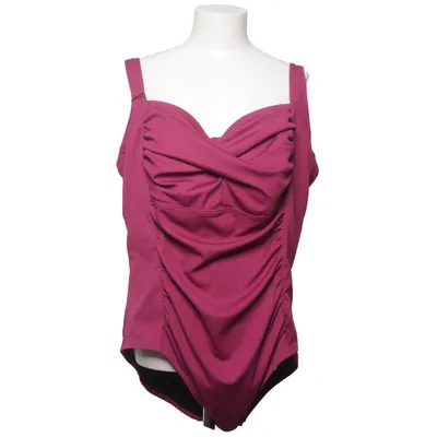 Baddräkt (Rosa, Svart) från Ulla Popken Elastan, Polyamid, Polyester