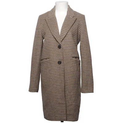 Frakke (Beige, Sort) fra MbyM Elastan, Polyester, Uld