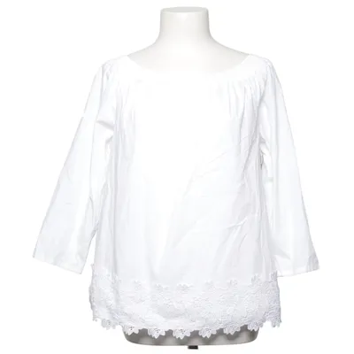 Bluse (Hvid) fra Chelsea Rose NYC Bomuld, Elastan