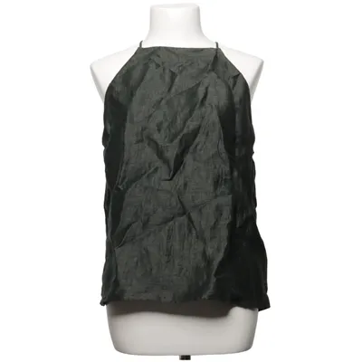 Haltertop (Groen) van Massimo Dutti Linnen