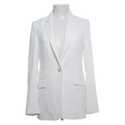 Blazer (Hvid) fra H&M Modern Classic Elastan, Polyester
