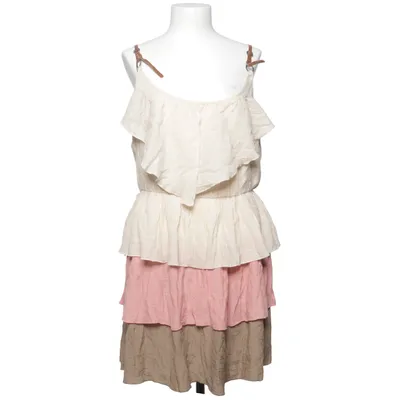 Dress (Beige, Pink, Brown) from Caren Sport Cotton, Polyester