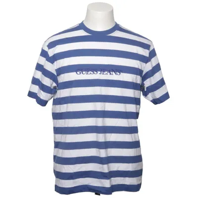 T-shirt (Blauw, Wit) van Guess Jeans Organisch katoen