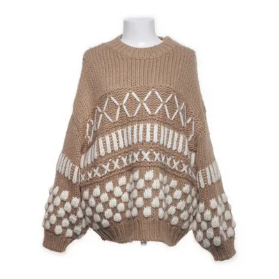 Pull-over (Marron, Blanc) de Tu Acrylique