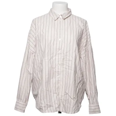 Skjorte (Hvid, Brun) fra Aware by Vero Moda Økologisk bomuld