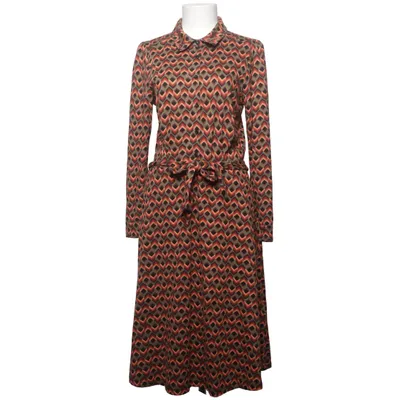 Robe chemise (Orange, Marron, Multicolore) de King Louie Élasthane, Viscose