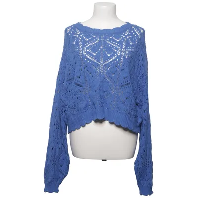 Sweater (Blue) from Vero Moda Acrylic, Cotton